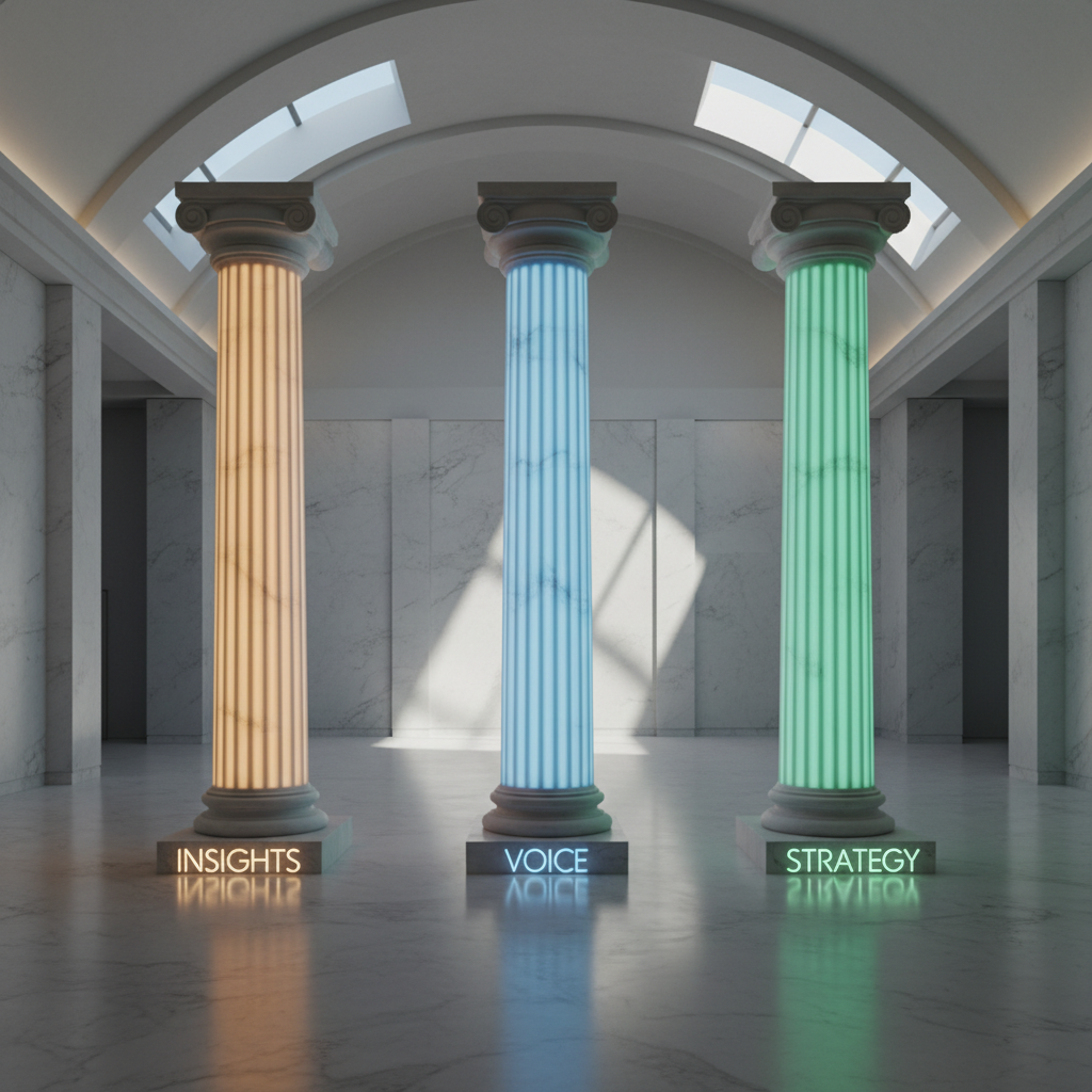 The Three Pillars of Thought Leadership | Convia Pro